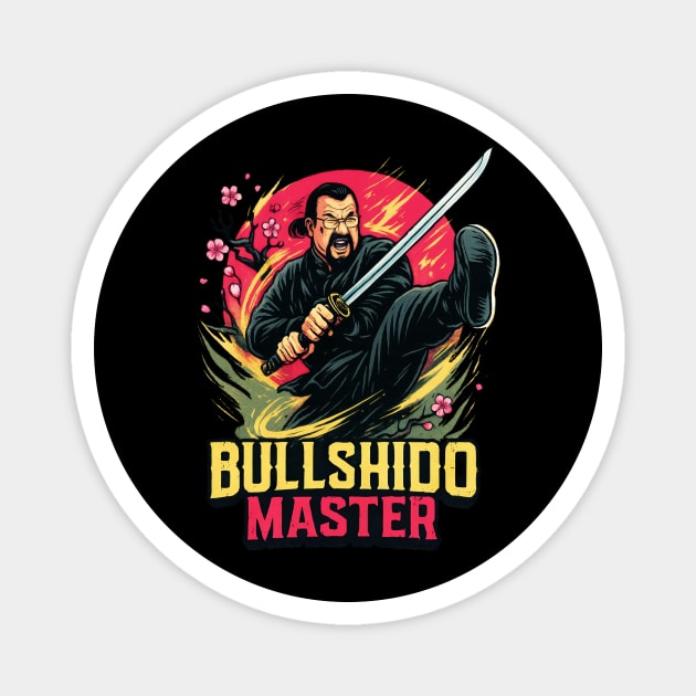 Steven Seagal Magnet by Dr. Cork